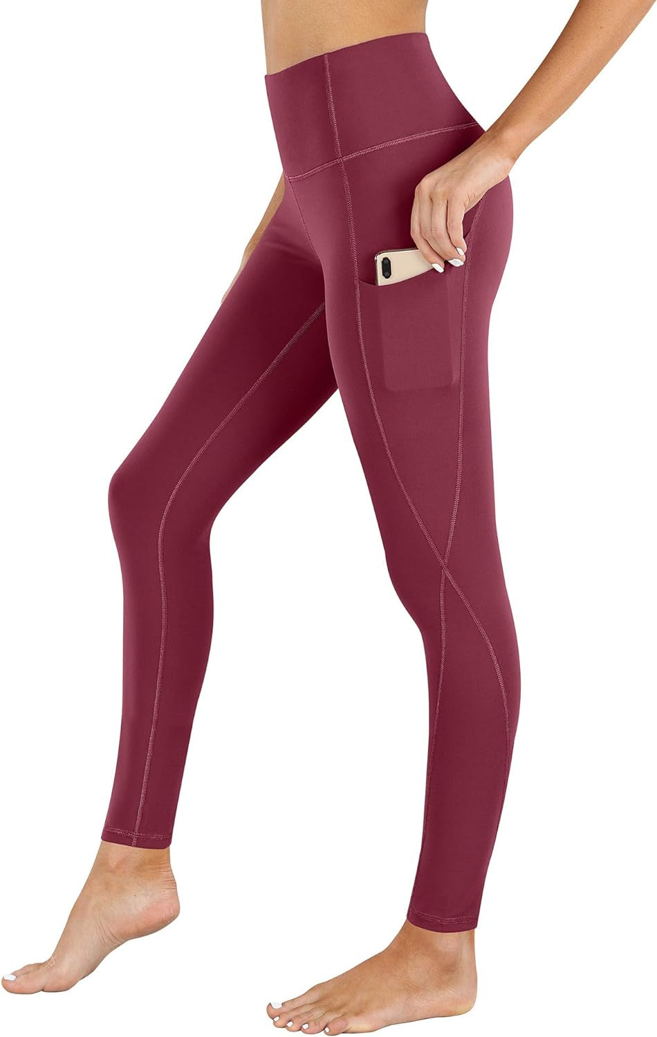 Ultimate Comfort & Style: High Waist Yoga Pants with Pockets!!